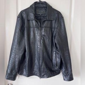 Banana Republic Men’s Vintage Real Leather Jacket